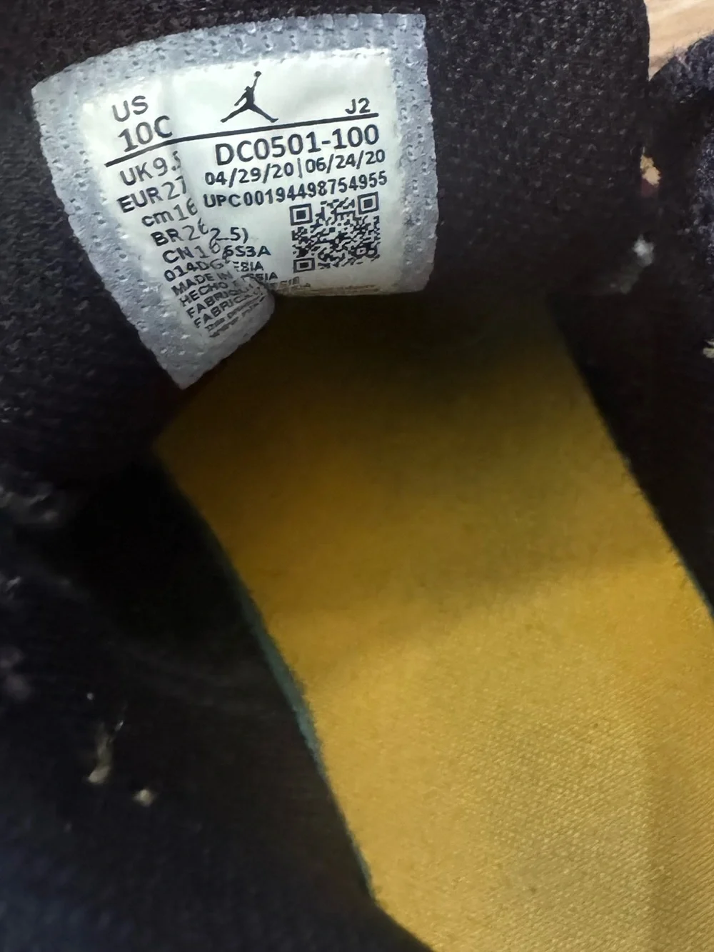 Nike Jordan Mids Dia De Los Muertos Little Kids Sneakers - 10C